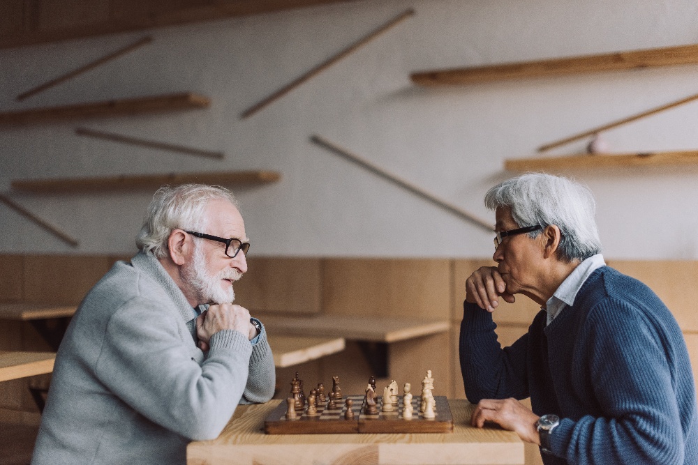 brain games for seniors playing chess